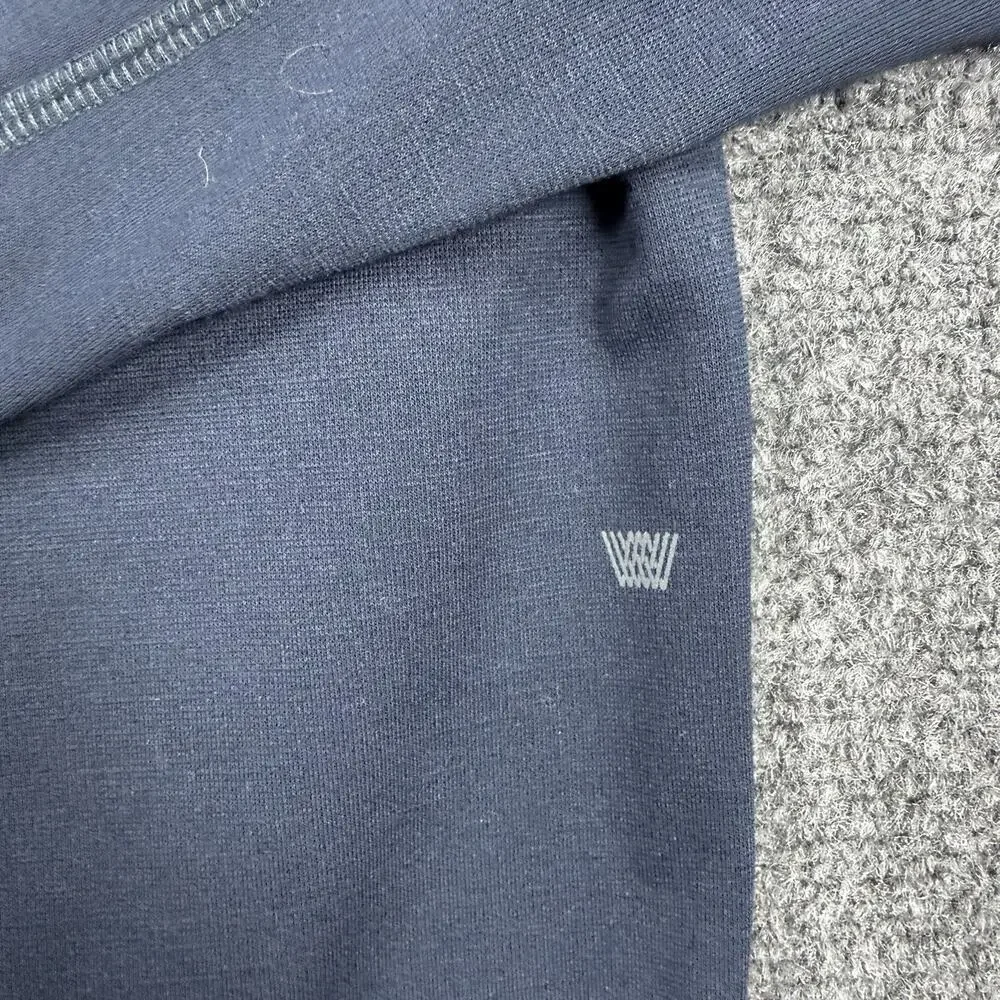 Mack Weldon Men’s Large Navy Full Zip Performance Jacket Stretch Zip Pocket
